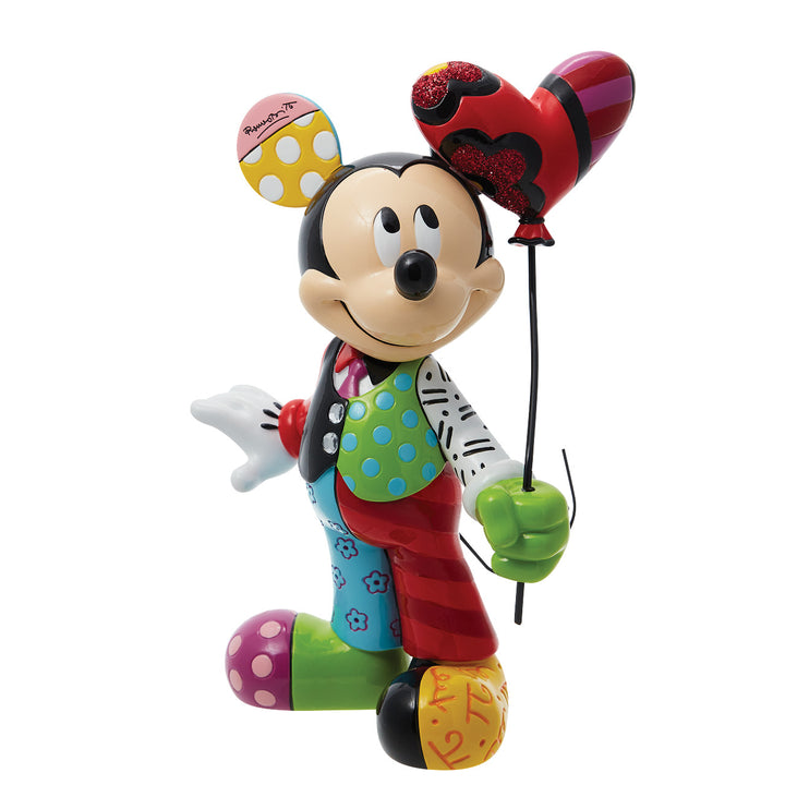 Disney Mickey Maus mit Herz Luftballon Figur Britto 6014861 Enesco