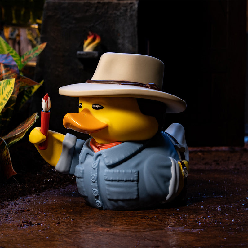 Jurassic Park Dr. Alan Grant Ente Badeente Sammelfigur TUBBZ