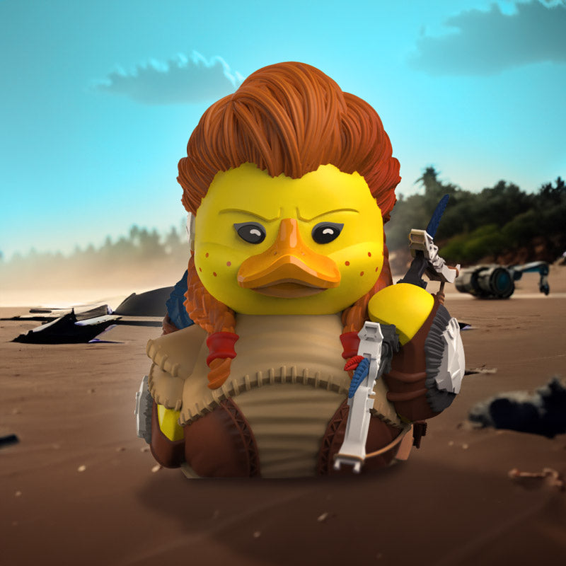 Horizon Forbidden West Aloy Ente Badeente Sammelfigur TUBBZ