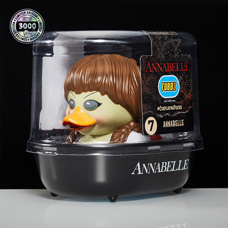 Annabelle Horror Deko Cosplay Ente Badeente Sammelfigur TUBBZ