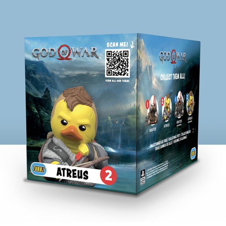 God of War Atreus Ente Badeente Sammelfigur TUBBZ