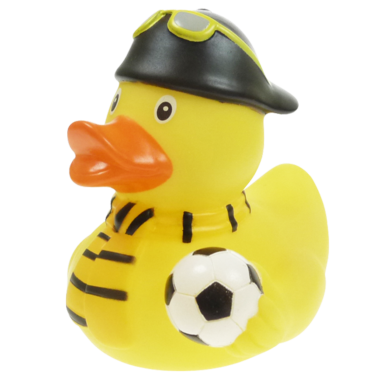 Fan Dortmund Fussball Badeente Quietscheente Factotum