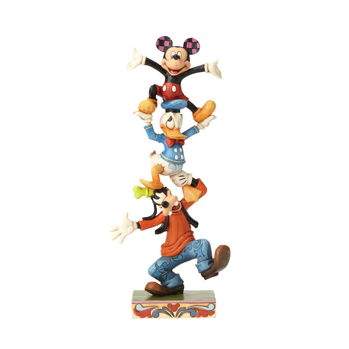 Disney Mickey Goofy Donald Wackelbaum Jim Shore 4055412 Enesco