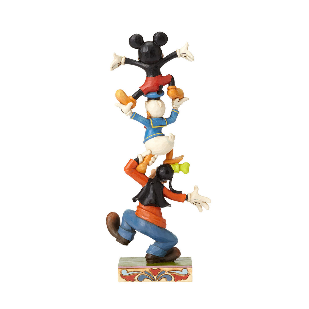 Disney Mickey Goofy Donald Wackelbaum Jim Shore 4055412 Enesco