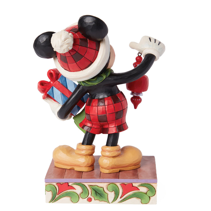 Disney Limited Edition Christmas Mickey Mouse Jim Shore 6015737 Enesco