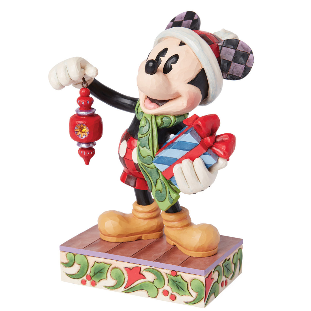 Disney Limited Edition Christmas Mickey Mouse Jim Shore 6015737 Enesco