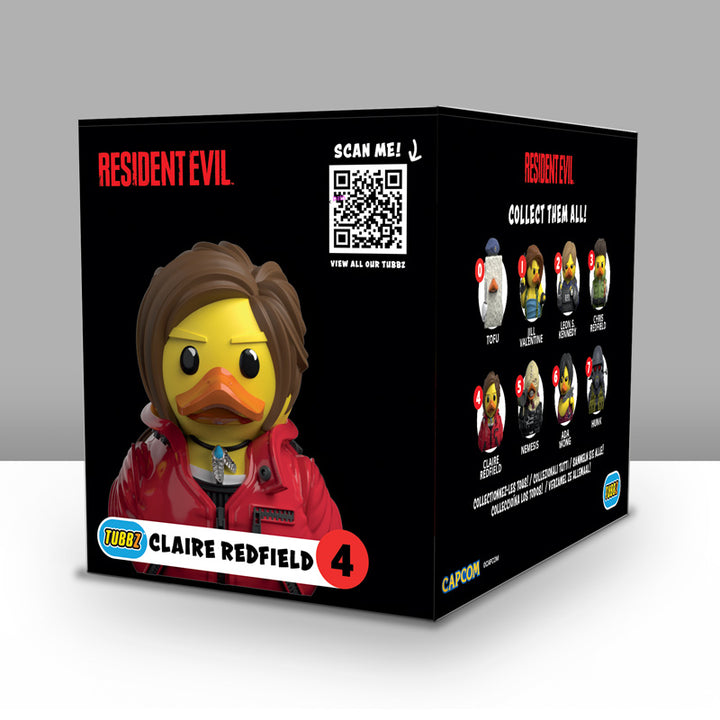 Resident Evil Claire Redfield Ente Badeente Sammelfigur TUBBZ