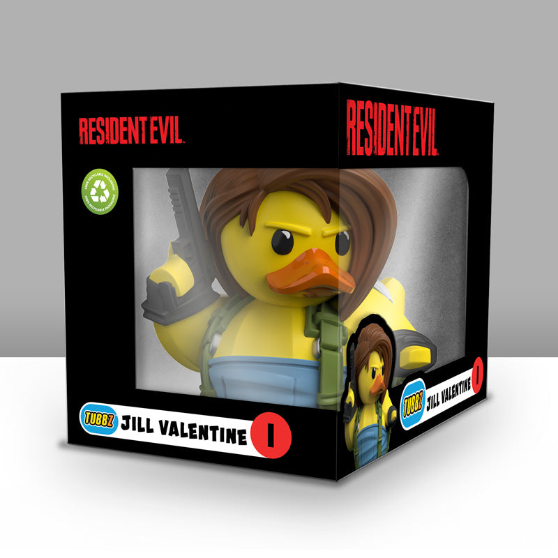 Resident Evil Jill Valentine Ente Badeente Sammelfigur TUBBZ