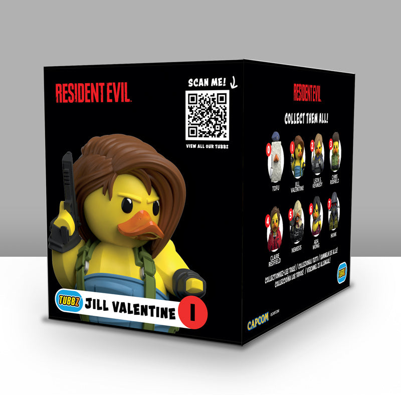 Resident Evil Jill Valentine Ente Badeente Sammelfigur TUBBZ