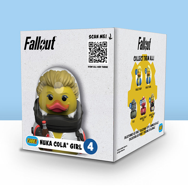 Fallout Nuka Cola Pin UP Girl Ente Badeente Sammelfigur TUBBZ