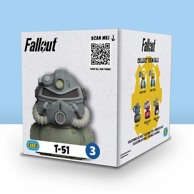 Fallout T-51 Ente Badeente Sammelfigur TUBBZ