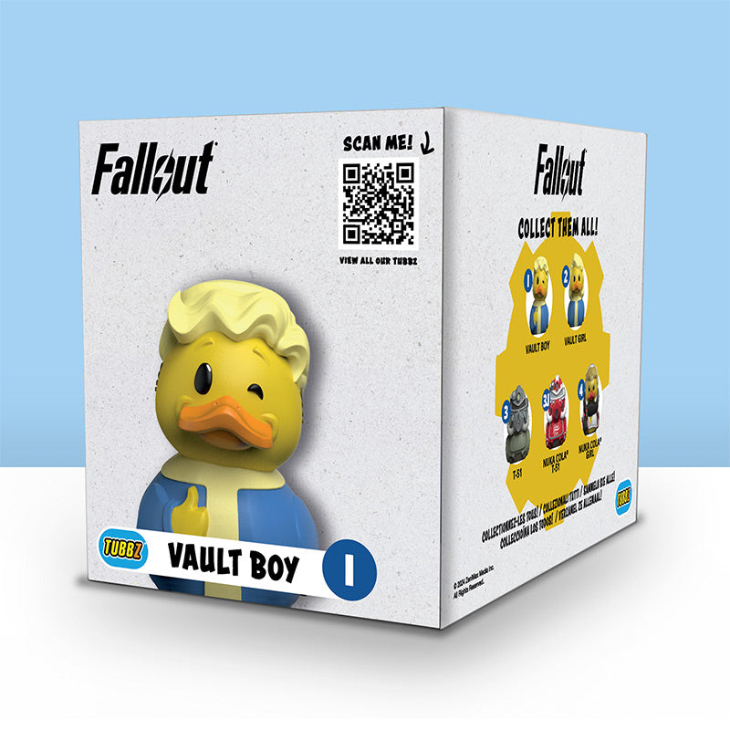 Fallout Vault Boy Ente Badeente Sammelfigur TUBBZ