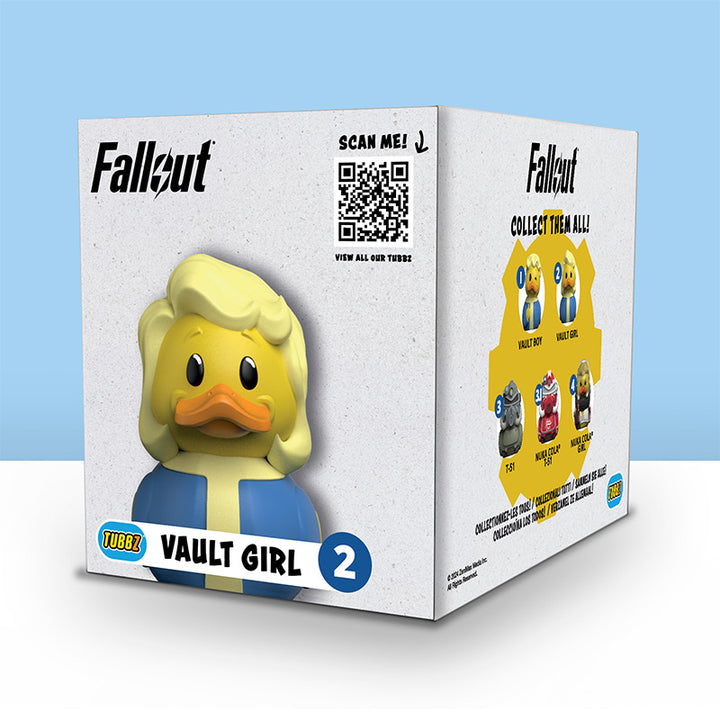 Fallout Vault Girl Ente Badeente Sammelfigur TUBBZ