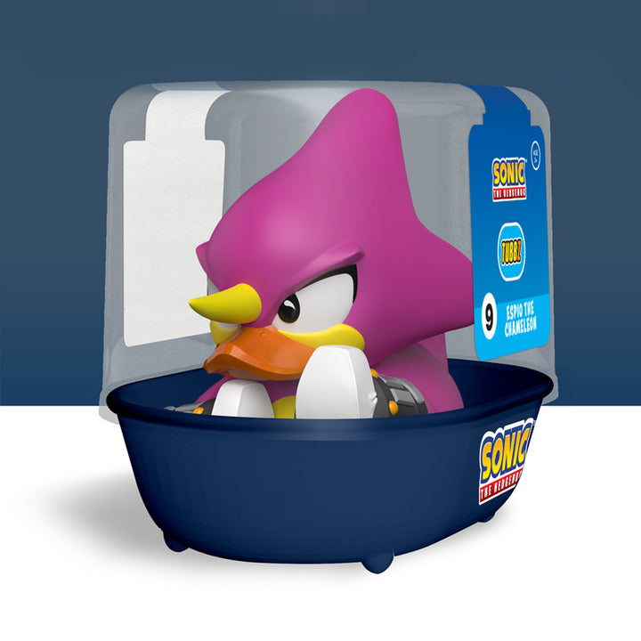 Espio The Chameleon Sonic The Hedgehog Badeente Sammelfigur TUBBZ