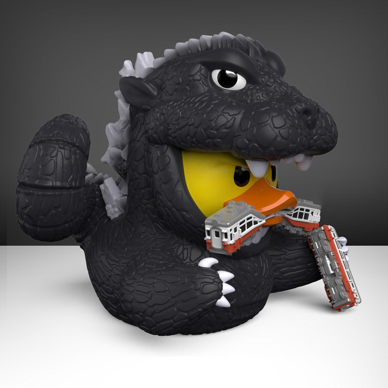 XXL Godzilla Ente Giant Ente Badeente Sammelfigur TUBBZ