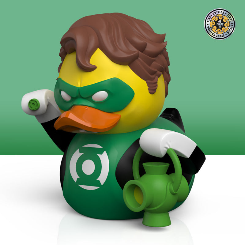 DC Comics Green Lantern Hal Jordan Ente Badeente Sammelfigur TUBBZ First Edition