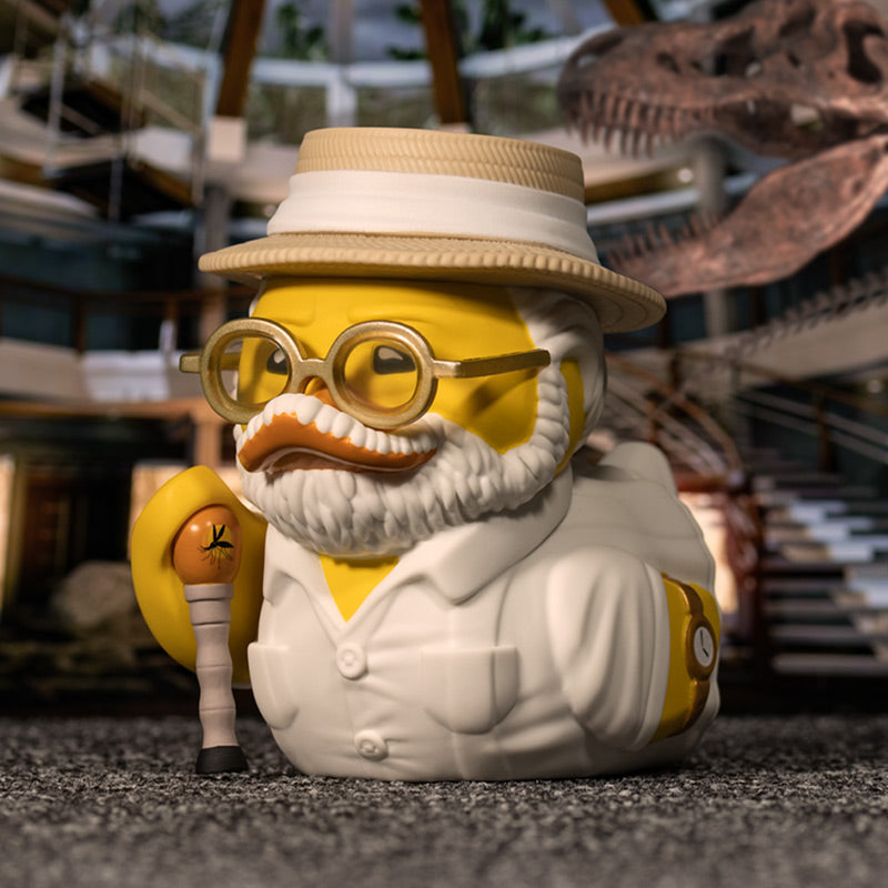 Jurassic Park Dr. John Hammond Ente Badeente Sammelfigur TUBBZ