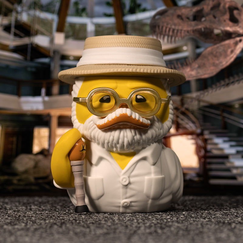 Jurassic Park Dr. John Hammond Ente Badeente Sammelfigur TUBBZ