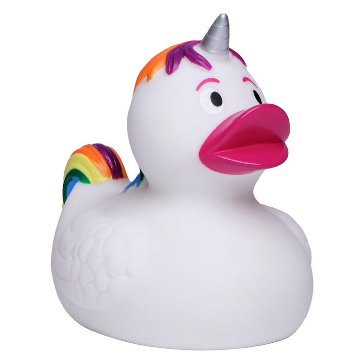 Einhorn Regenbogen Ente Badeente Quietscheente Schnabels