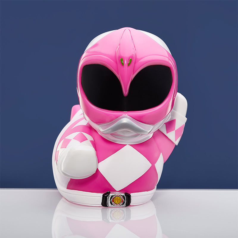 Power Rangers Pink Ranger Ente Badeente Sammelfigur TUBBZ