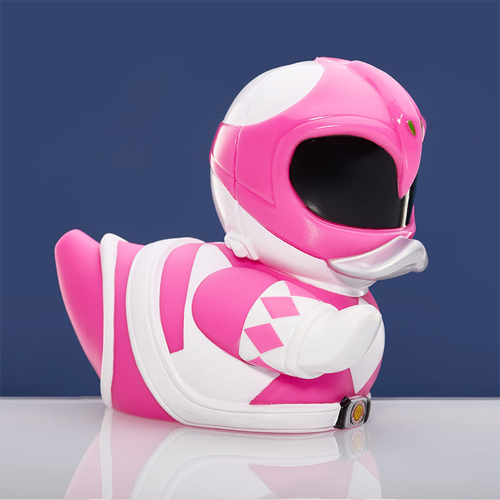 Power Rangers Pink Ranger Ente Badeente Sammelfigur TUBBZ