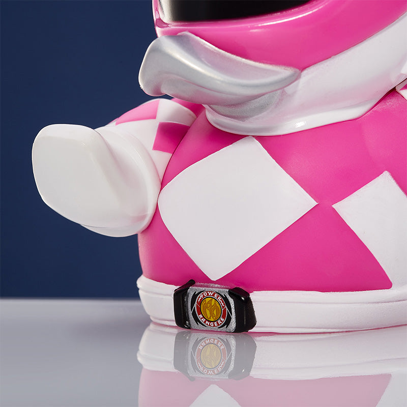 Power Rangers Pink Ranger Ente Badeente Sammelfigur TUBBZ