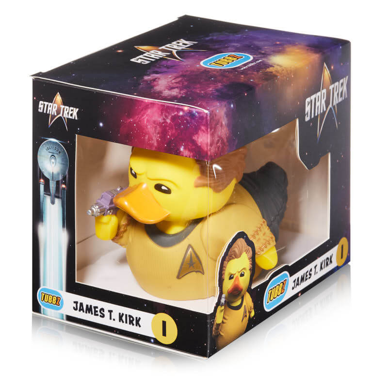 Star Trek James T Kirk Cosplay Ente Badeente Sammelfigur TUBBZ