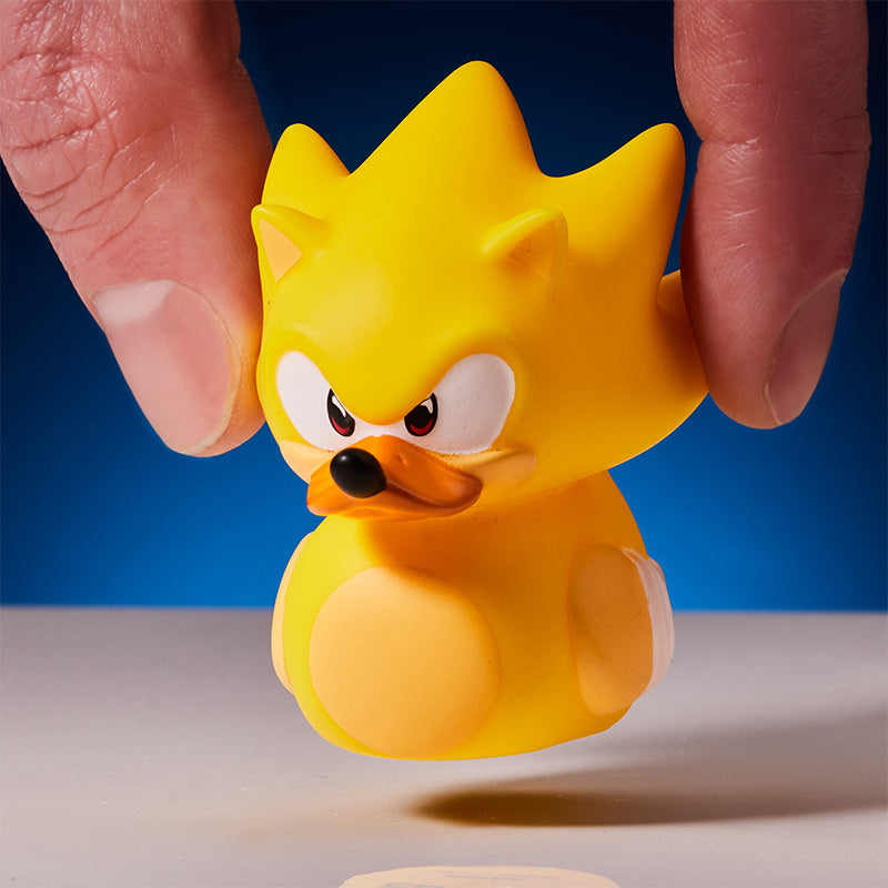 Sonic The Hedgehog Mini Super Sonic Badeente Sammelfigur TUBBZ