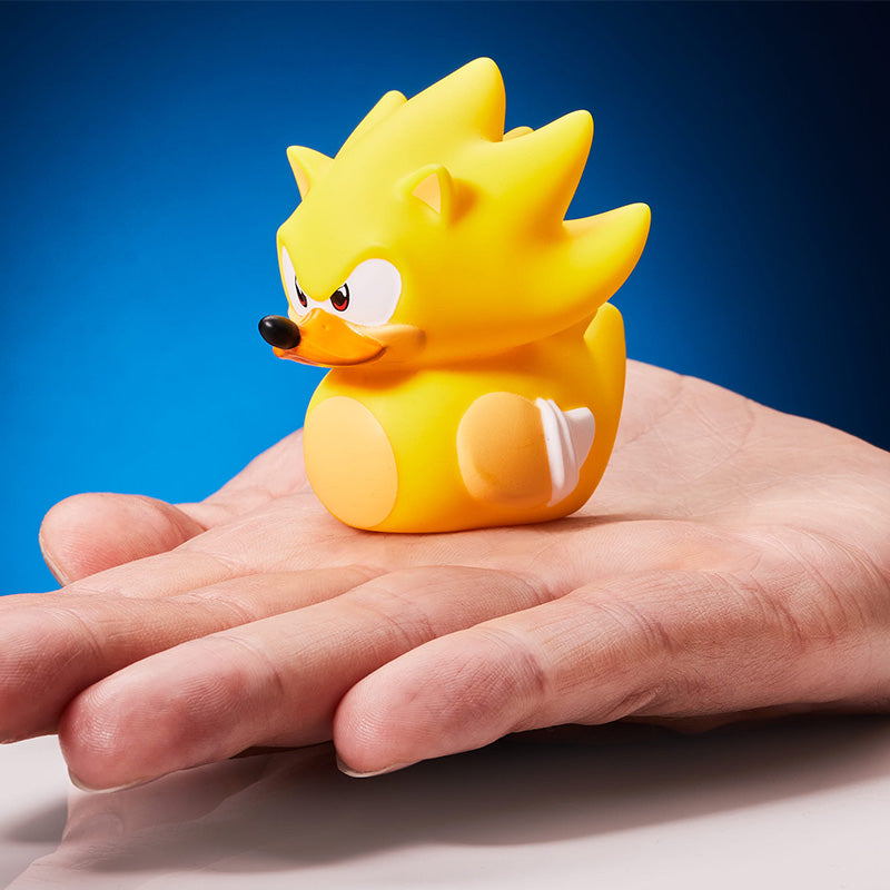 Sonic The Hedgehog Mini Super Sonic Badeente Sammelfigur TUBBZ