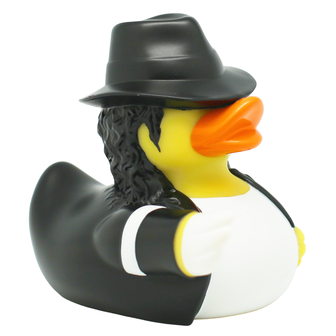 Michael Jackson Ente Badeente Quietscheente Gummiente Lilalu