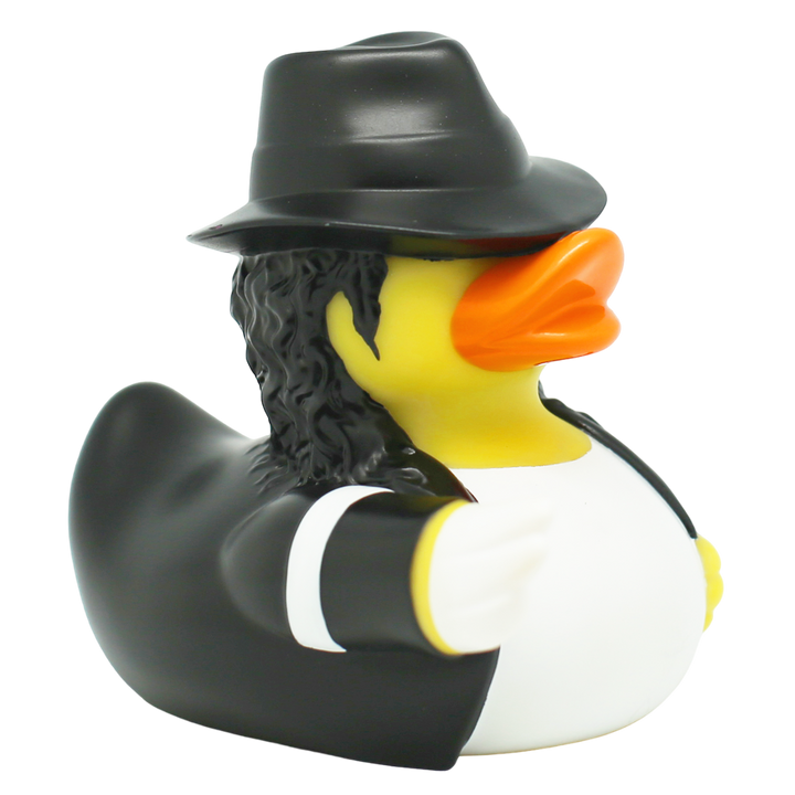 Michael Jackson Ente Badeente Quietscheente Gummiente Lilalu