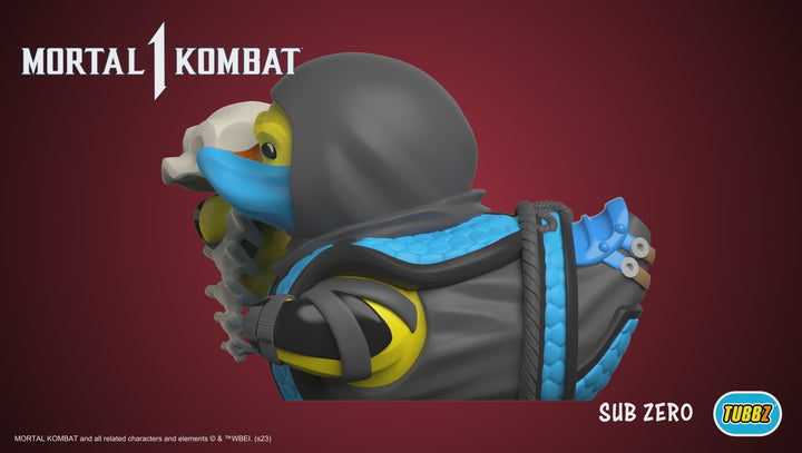 Mortal Kombat Sub-Zero Ente Badeente Sammelfigur Figur TUBBZ Video