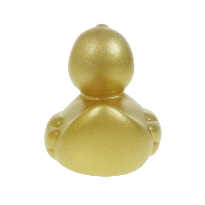 Mini Goldene Farbe Ente Badeente Quietscheente Gummiente Factotum