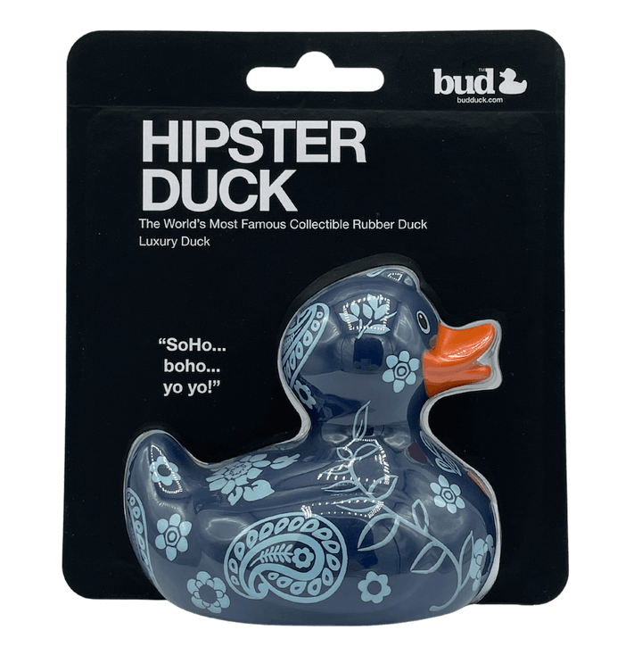 Luxury Hipster Boho BUD Duck Badeente Quietscheente